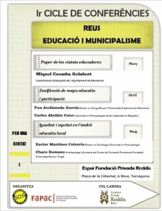 Conferències Educació i Municipalisme